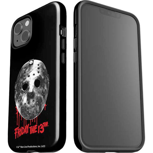 Warner Bros Friday the 13th Jason Voorhees Dripping Mask iPhone 15 Impact Case
